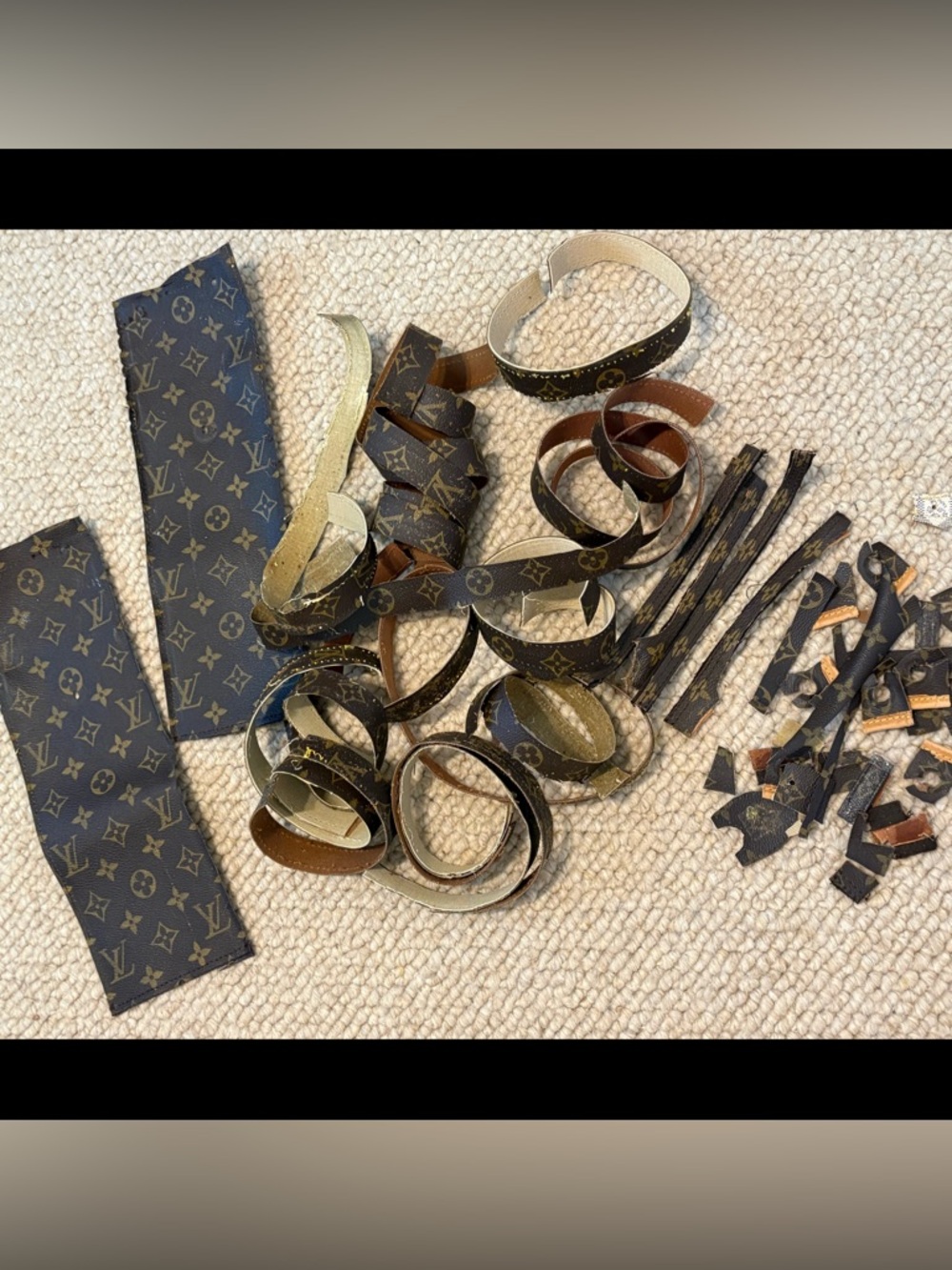 Authentic Louis Vuitton Vintage Canvas Bundle